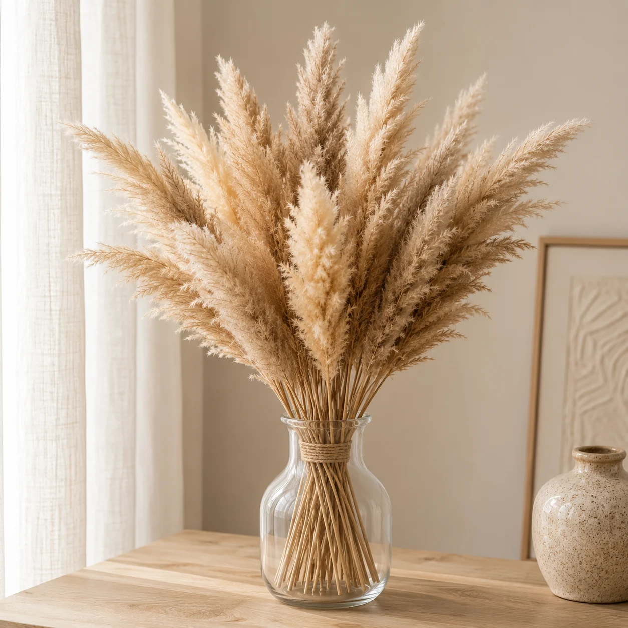 Dried Pampas Grass Bundle